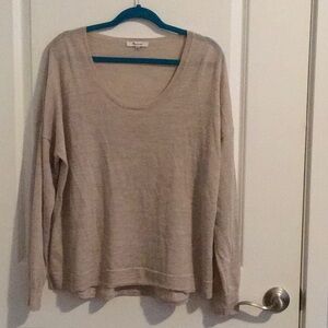 Madewell Beige Knit Sweater